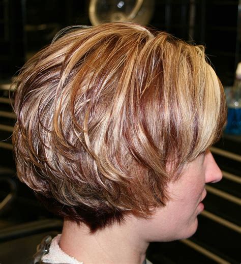 bob haircut layered back|photos of short layered bobs.